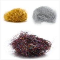14 bags ice dub for fly sparkle dubbing fiber for nymph scud streamers fly tying material tying synthetic