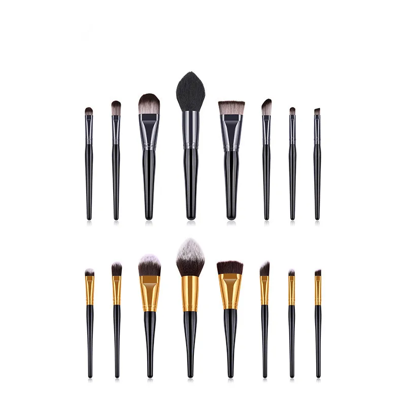 

8Pcs Scepter Makeup Brush Set Pro For Foundation Powder Blush Eyeshadow Lip Cosmetics Tool Beauty pinceaux maquillage Kit