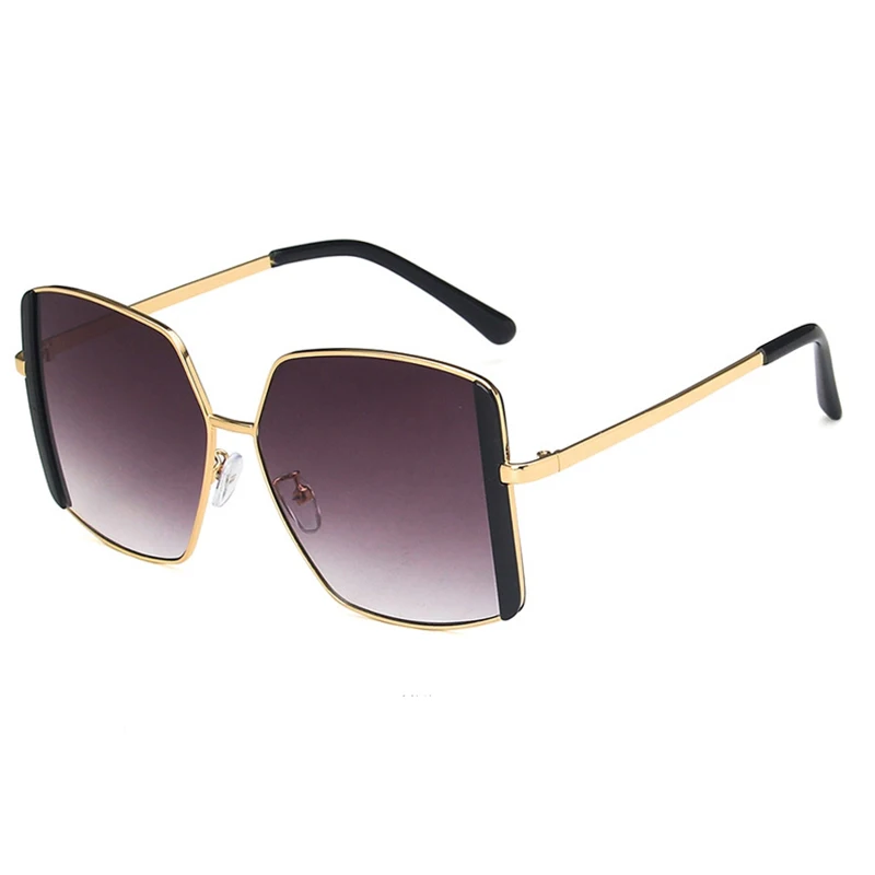

Big Frame Square Sunglasses 2021 New Korean Version of The Trendy Sunglasses, Big Face Shading Retro Ladies Street Sunglasses