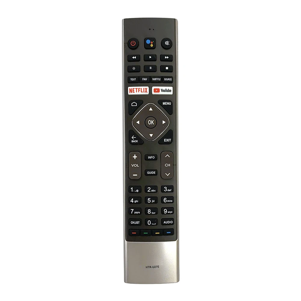 New Original HTR-U27E For Haier Bluetooth Voice LCD LED Smart TV Remote Control with Netflix YouTube LE55K6600UG