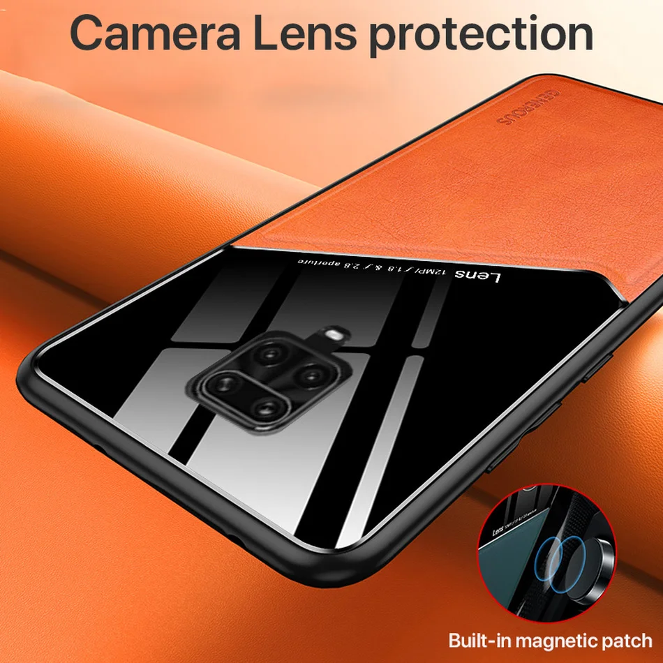 

Luxury Leather Shockproof Case on For Xiaomi Redmi Note 9 8 Pro Max 9s 9A 9C K20 K30 Poco X3 NFC F2 Pro Mi Note 10 Lite 9t Cover