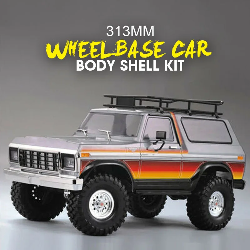 313 мм Колесная база кузова автомобиля Жесткий Пластиковый корпус разобранный