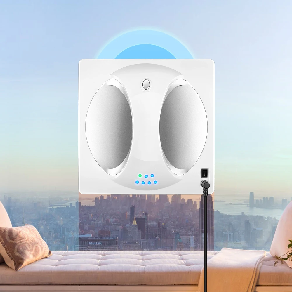 Умный робот пылесос WS 960 для окон очиститель снаружи и сверху 4 ЖК дисплея