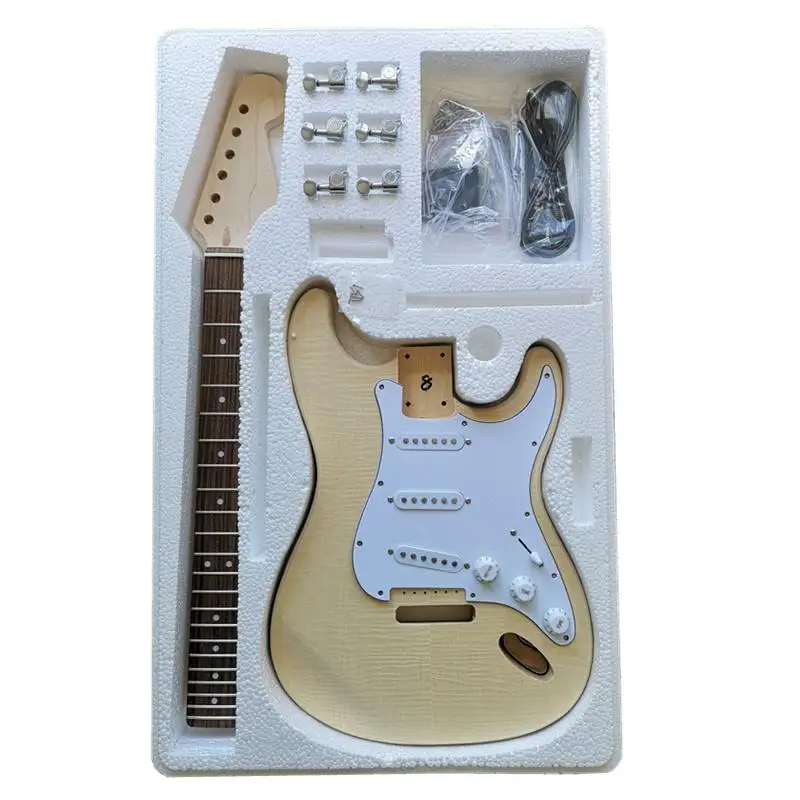 Материалы для изготовления электрогитары аксессуары тигровая кожа клен твердая