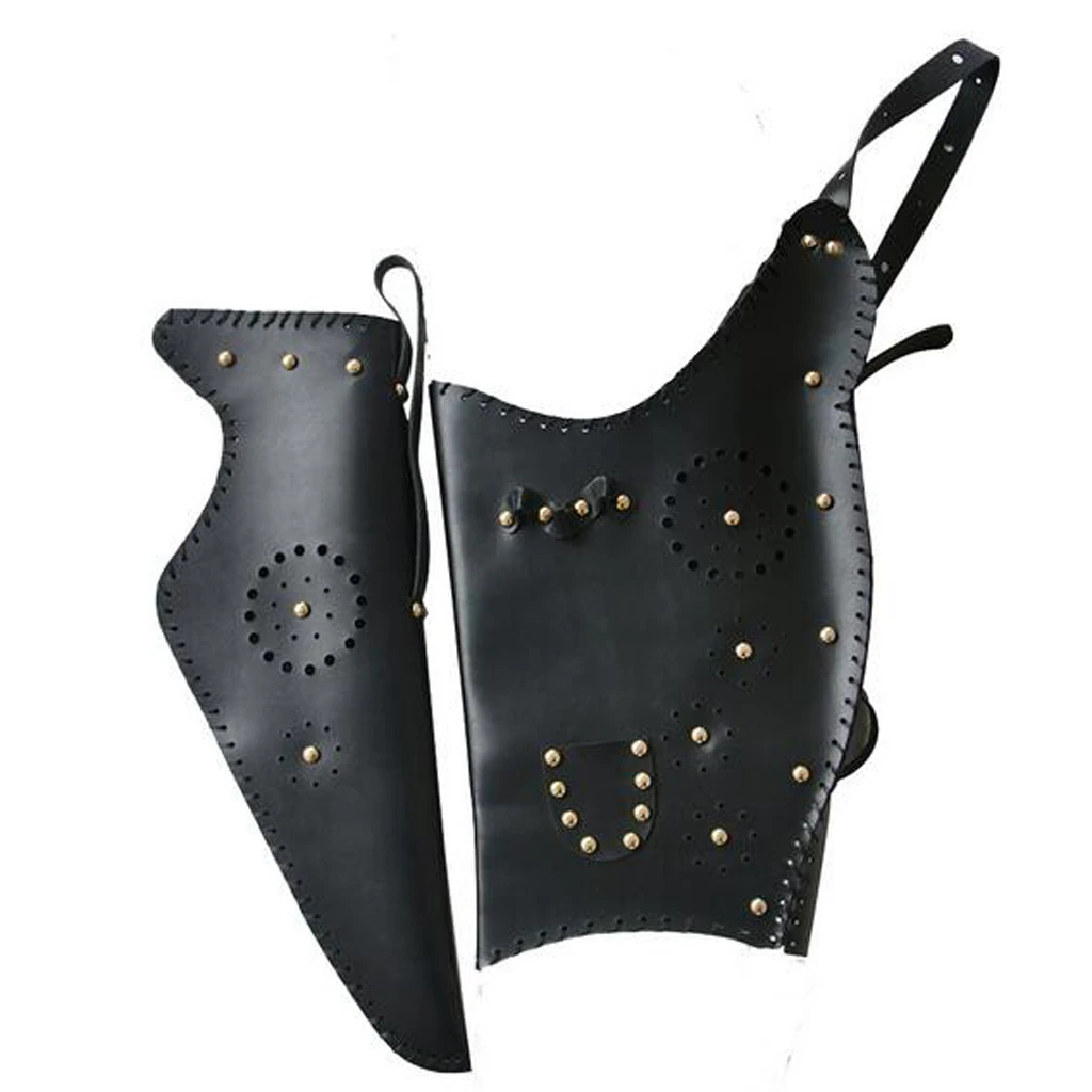 

Artificial Leather Bow Bag Holder & Arrow Quiver for Traditional Recurve Bow Outdoor