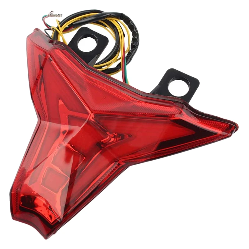 

Motorcycle Waase Rear Tail Light Brake Turn Signals Integrated Led Light for Kawasaki Z1000 14 -19 / Ninja ZX10R 16-19