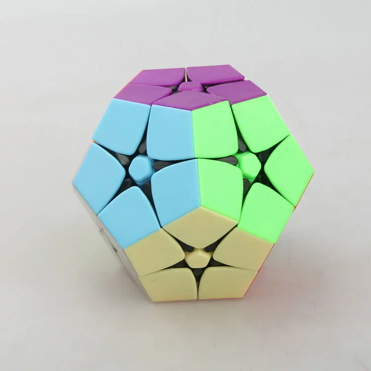 Fanxin-cubo de cinco colores de Segunda Orden para ni&ntilde;os, juguete educativo de forma especial, color s&oacute;lido, 2 pedidos, 5 cubos-3