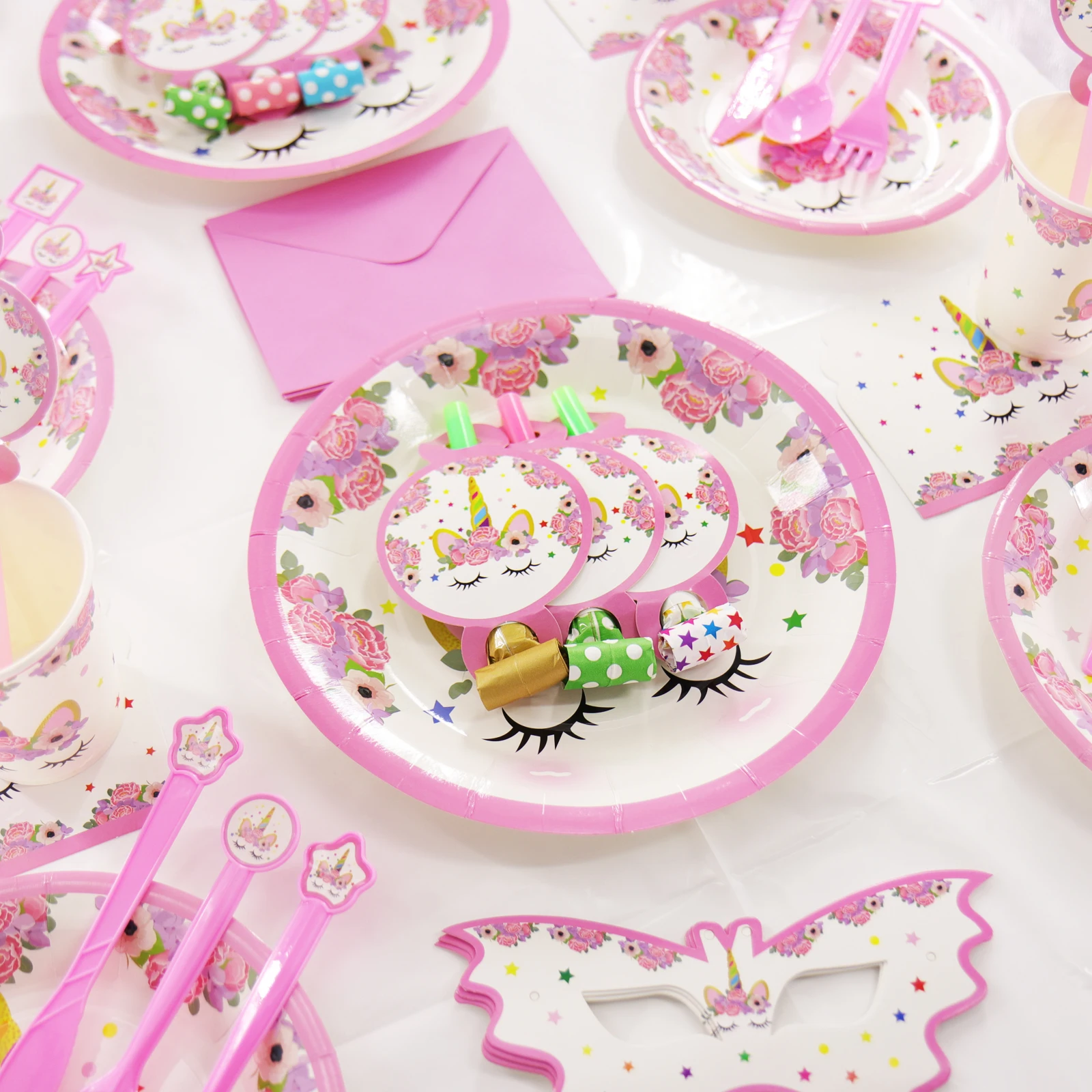 Украшение для вечерние ринки в виде единорога украшение вечеринки честь Дня