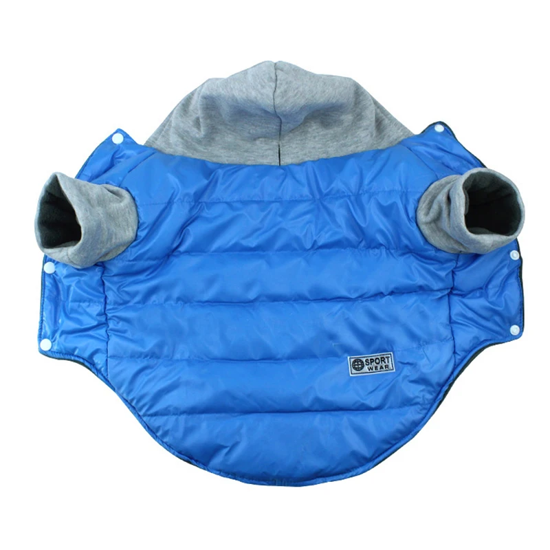 

Hoody Dog Clothes Two Legs Autumn Winter Soft Warm Fashion Splicing Pet Cat Dogs Clothing For Small Dogs Yorkshire Jacket Coats