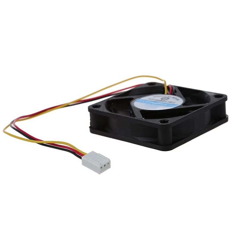 1X 60Mm X 15Mm 3 Pins Cooling Fan With Metal Finger Guards & 2 Pcs Silver Tone Grill Protector 50Mm CPU | Электроника