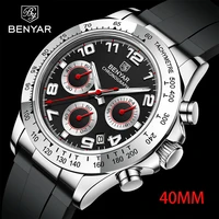2021 new multifunctional timing watch top brand men sports quartz watch luxury silicone strap 30m waterproof clock reloj hombre