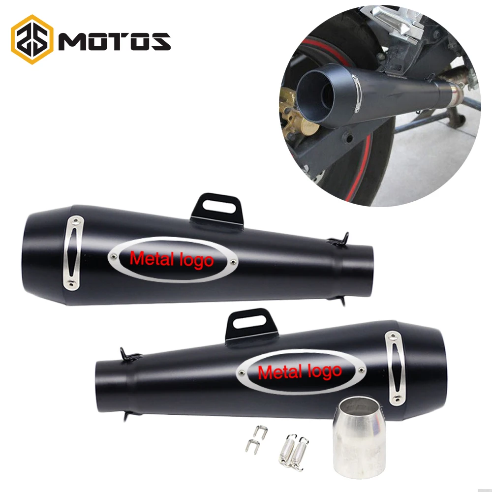 ZS MOTOS Универсальный 51 мм мотоциклетный скутер выхлопная труба Moto Escape GP Pot