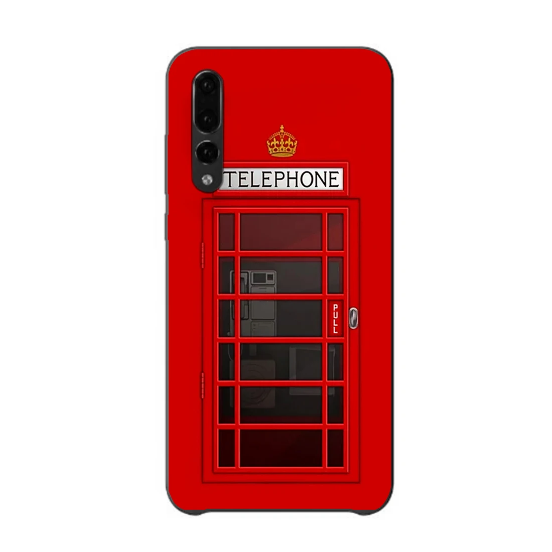 Красный телефон модный Классический Новый чехол для телефона черного Sotf