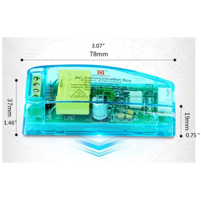 PZEM-004T 3 0 модуль связи TTL Modbus-RTU AC однофазный A | Инструменты