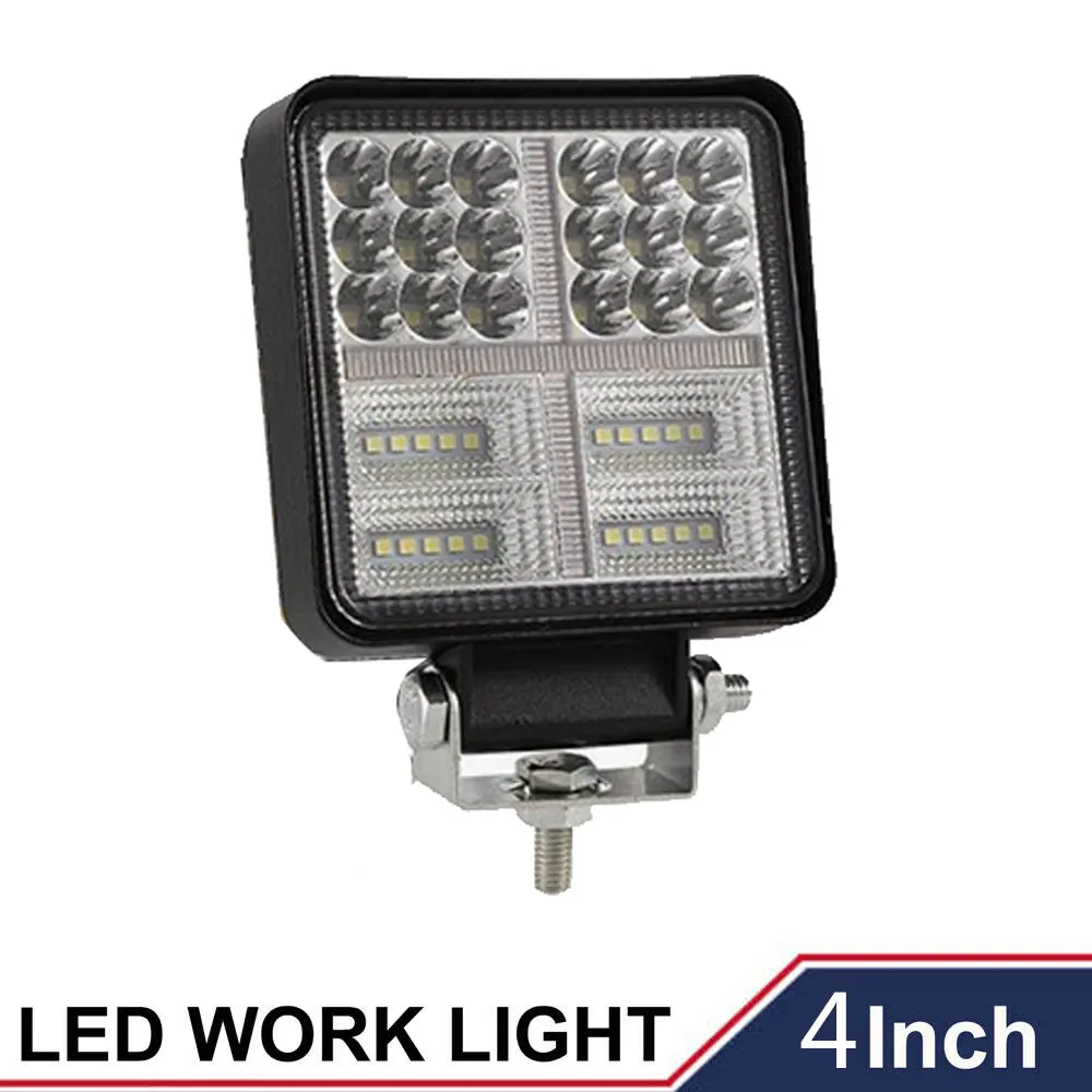 177 Вт квадратные 4 дюймовые Прожекторы для внедорожников диафрагма мотоциклов с