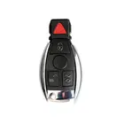 Умный корпус ключа 4 кнопки с пластиком для Mercedes Benz сборка с VVDI BE Key идеально 5 шт.лот
