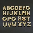 2 шт., золотые буквы, цифры, бисер, подходят к оригиналу, 10 мм, нержавеющая сталь, сетка, браслеты, сделай сам, имя, памятник, браслет, женский подарок