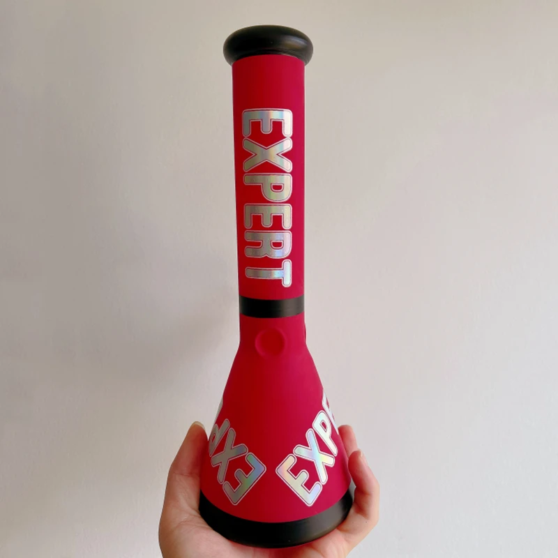 

Svip Red 10 inches Glass Hookah Shisha comes with 1set 14mm bowl