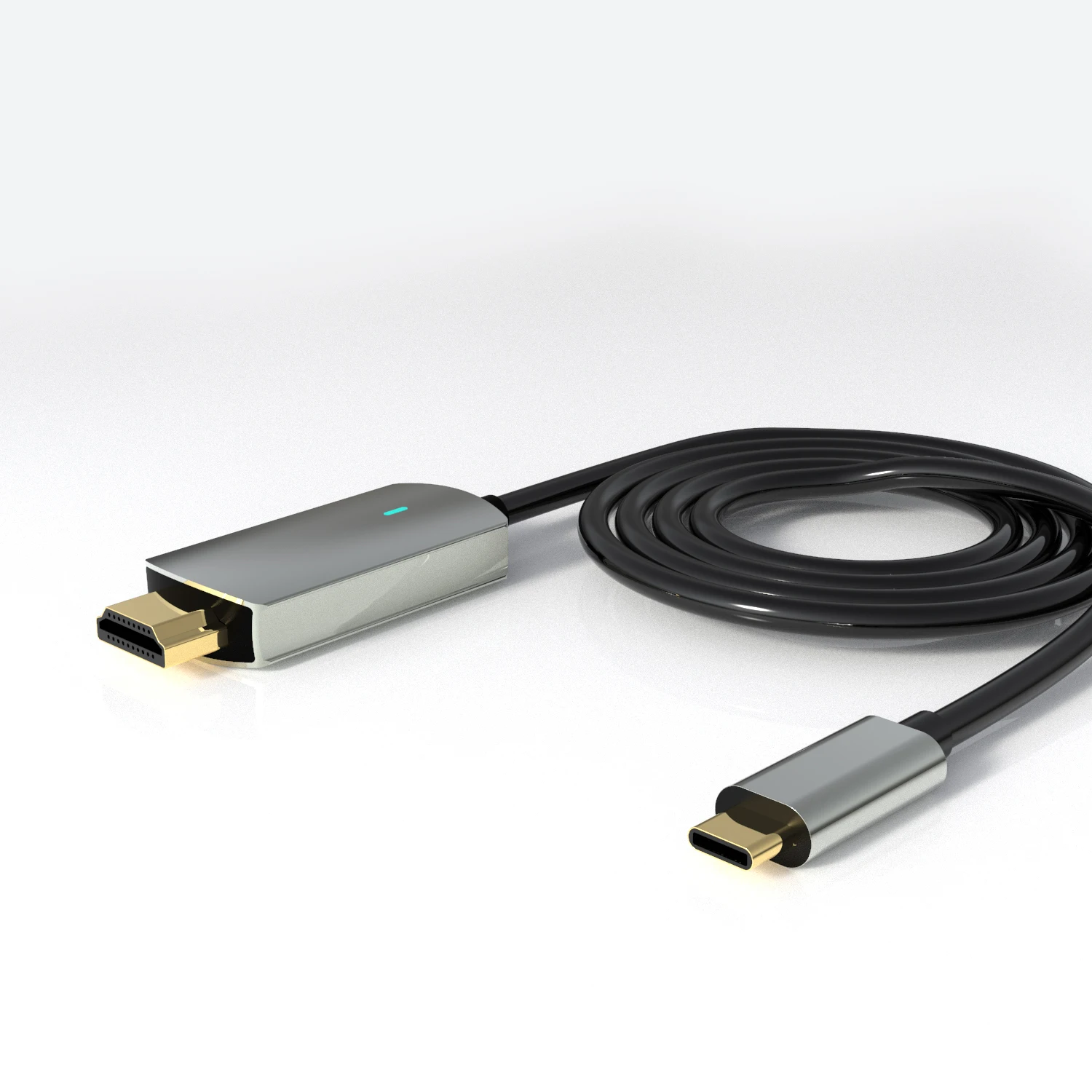 HOJIWI type-c док-станция usb концентратор мужской USB-C к HDMI hub конвертер для HUAWEI samsung мобильный телефон macbook plug CA02