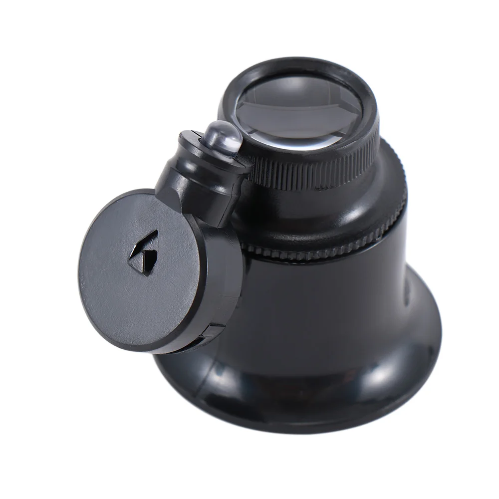 

1Pcs 20x Monocular Magnifier Jewelry Watchmakers Watch Repair Tool Magnifying Glass Loupe With LED Light