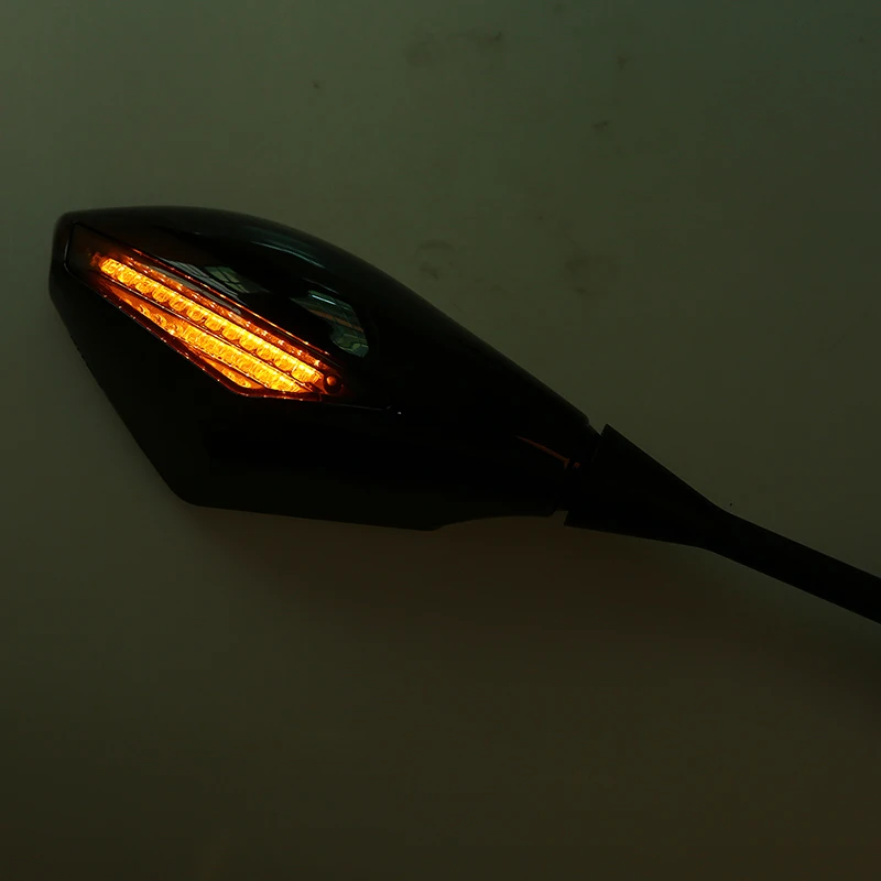 Мотоциклетное зеркало POSSBAY со светодиодными указателями поворота для Honda CBR600RR