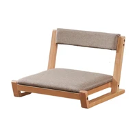 wood tatami zaisu legless chair floor seating great for meditation games reading watching tv living room furniture accent chair