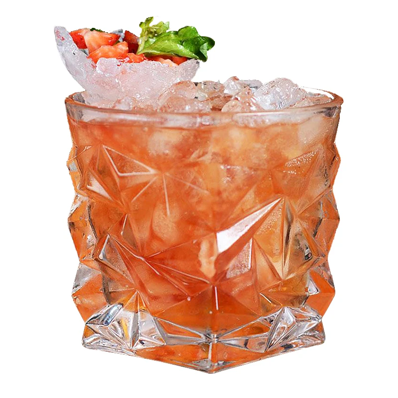 

Aixiangru Whisky Glass Crystal Glass Engraved Creative Cocktail Glasses Juice Cups Water Cup Bar Accessories