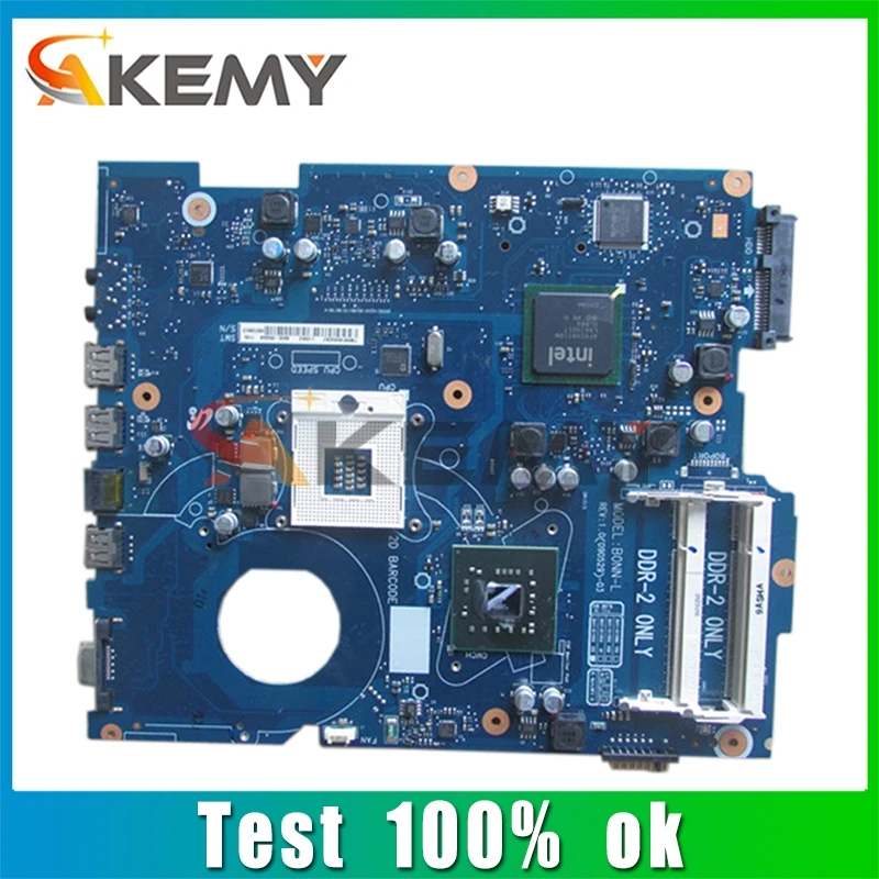 

AKEMY материнская плата для ноутбука SAMSUNG R519 BA92-05696A BA41-01105A INTEL GL40 GMA X4500 DDR2 материнская плата бесплатная доставка