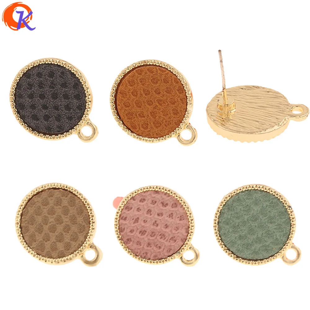

Cordial Design 50Pcs 14*18MM Jewelry Accessories/Earrings Stud/Soft Pin/Leather Effect/DIY Making/Hand Made/Earring Findings