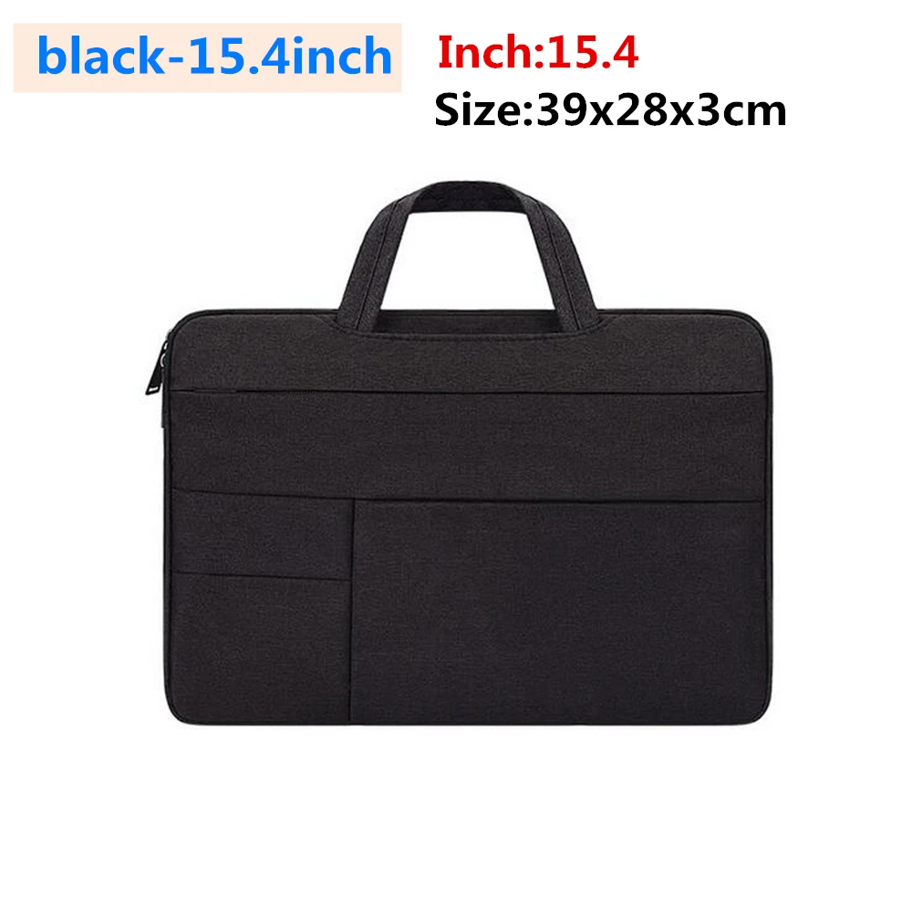 Многофункциональный чехол для ноутбука, сумка для Ipad Macbook Apple, чехол для ноутбука retina, сумка для ноутбука 13," 14,1" 15," 15,6" дюймов - Цвет: black-15.4inch