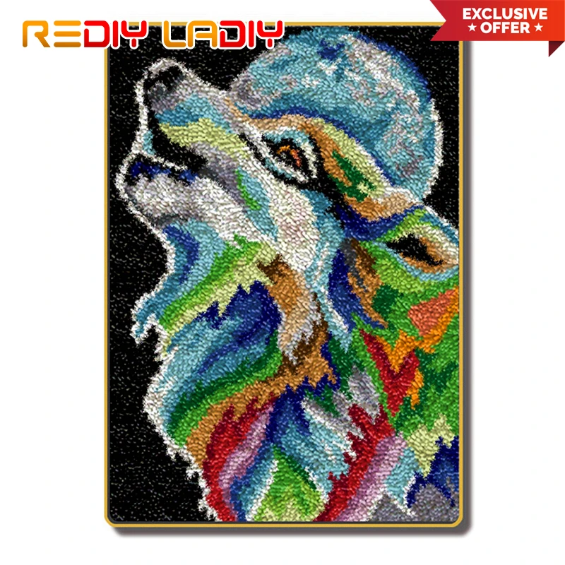 Набор ковриков с крючком для вязания акриловая пряжа принтом хобби и ремесел |