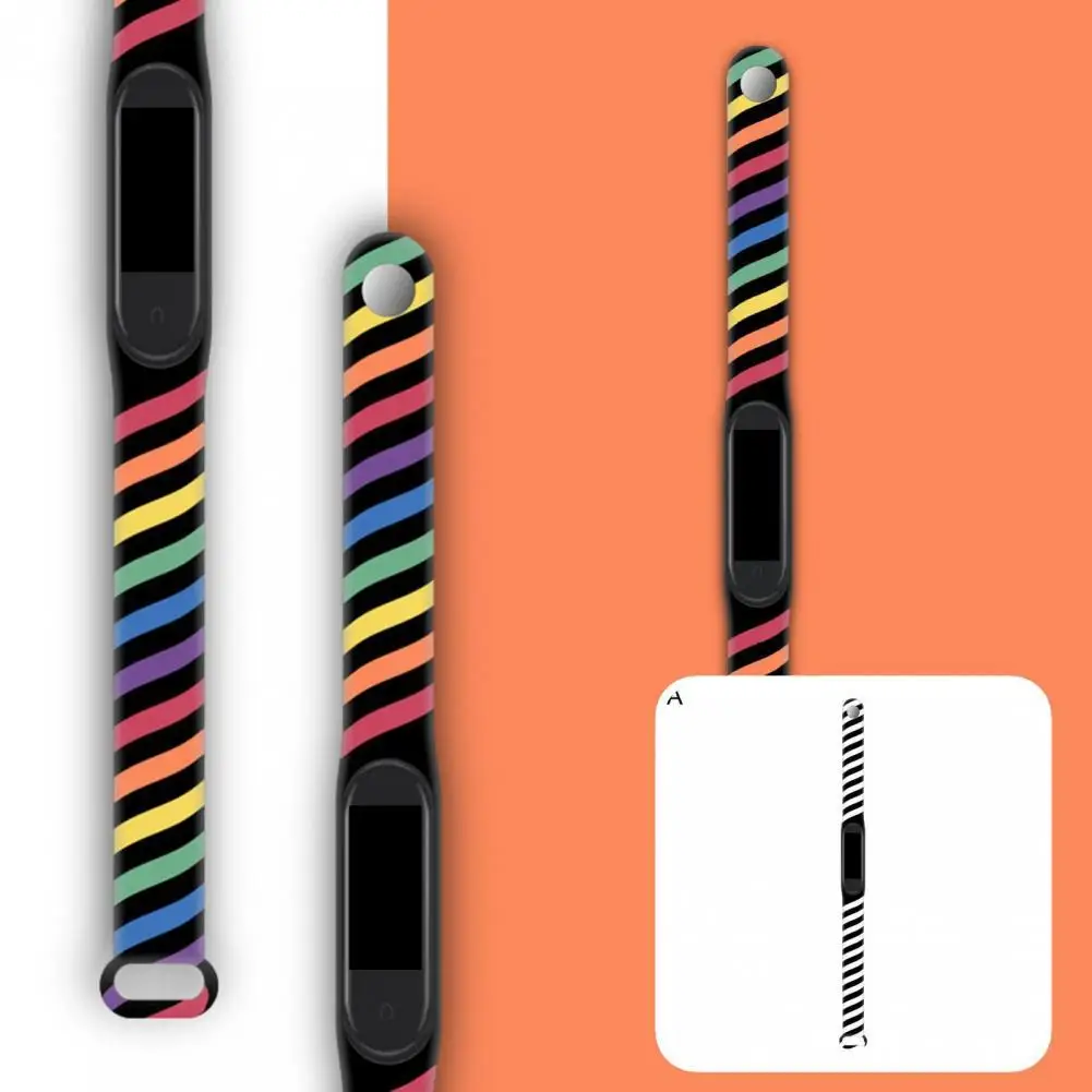 

Тонкая работа, прочный мягкий силиконовый браслет для часов Xiaomi 5/6