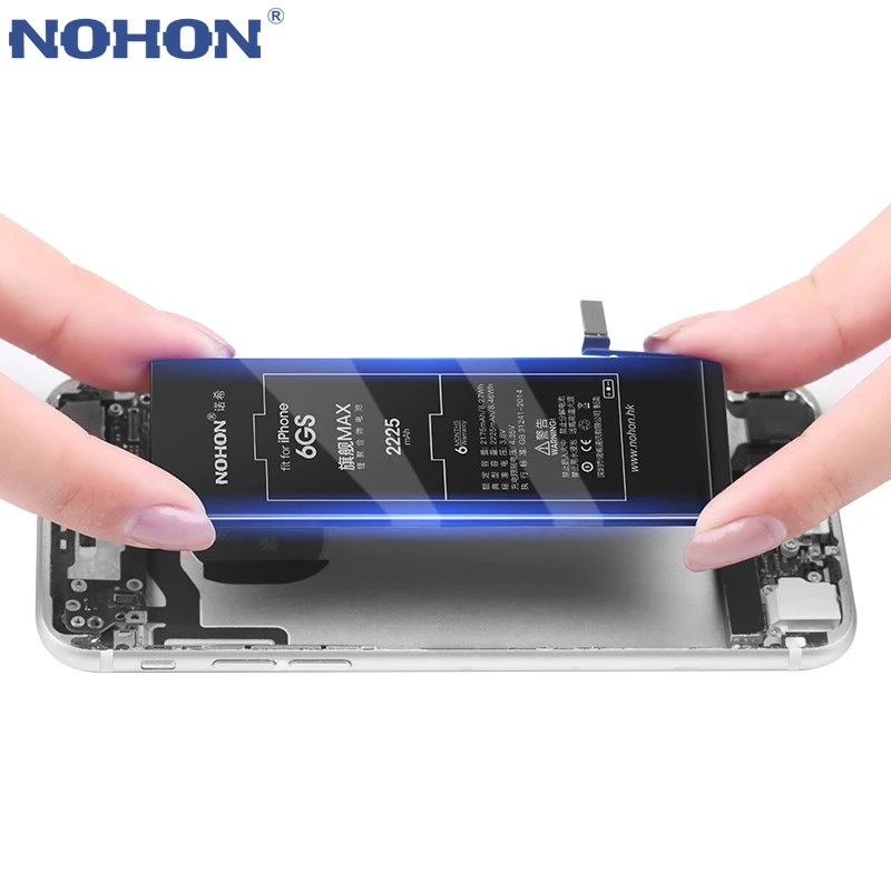 Оригинальный аккумулятор NOHON для iPhone 6S 6 7 5 батарея iPhone7 мобильный телефон