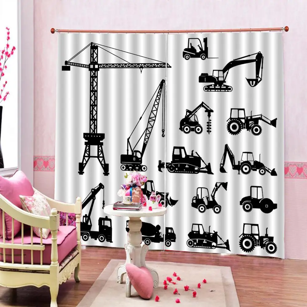 Мини черная строительная техника автомобилей на заказ модель экскаватора