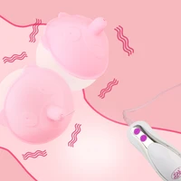 for breast enlarge massager sex toy for woman electric breast pump tongue lick nipple sucker vibrator nipple suction cups