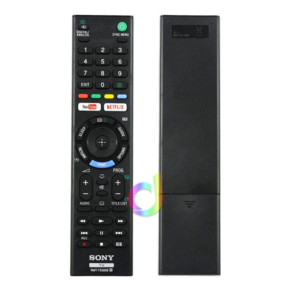 RMT-TX300E дистанционного Управление подходит для Sony ТВ ЖК-дисплей 3d Smart led С youtube netflix