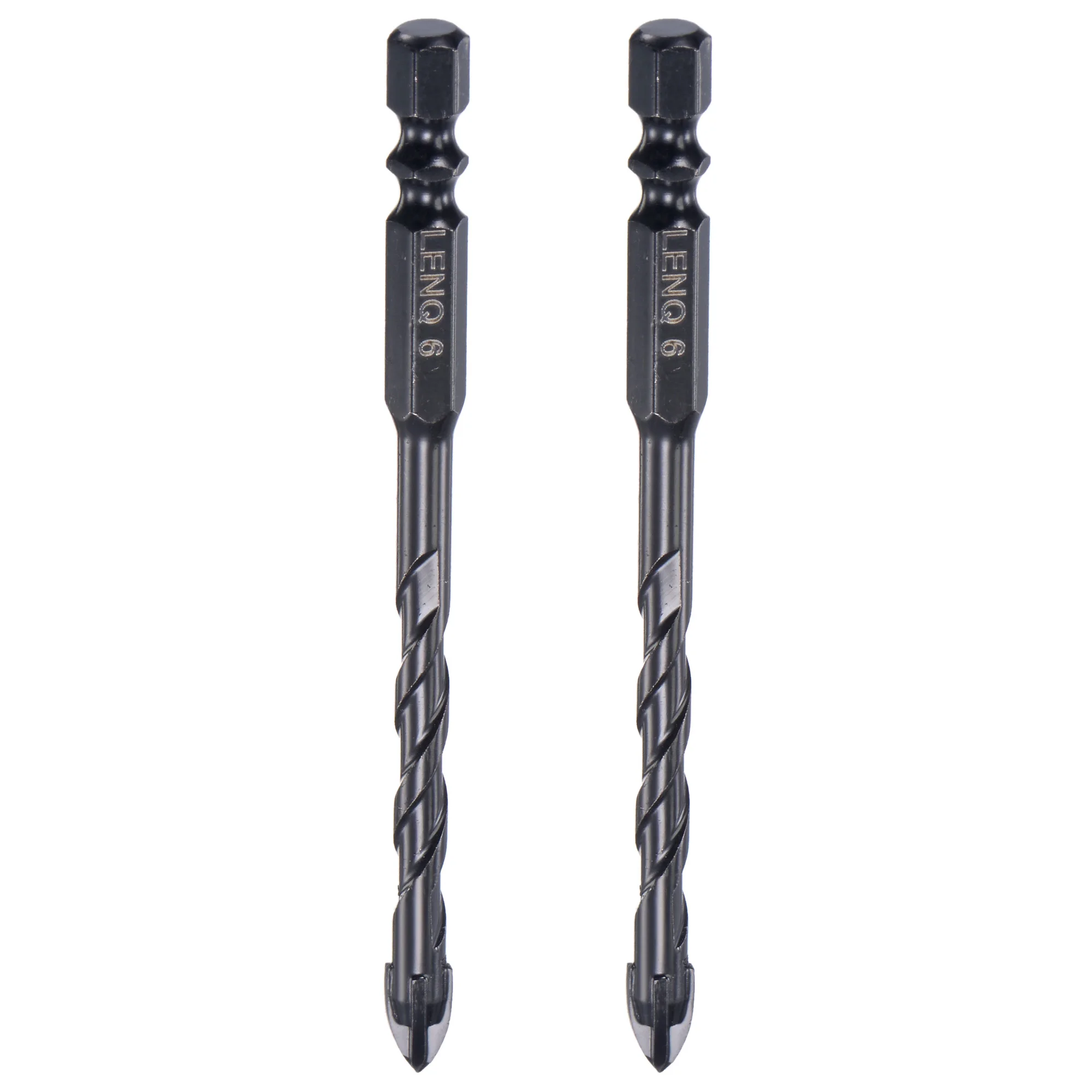 

Uxcell Concrete Masonry Drill Bit High Speed Steel 1/4" Shank 6mm Dia. for Glass 2 Pcs