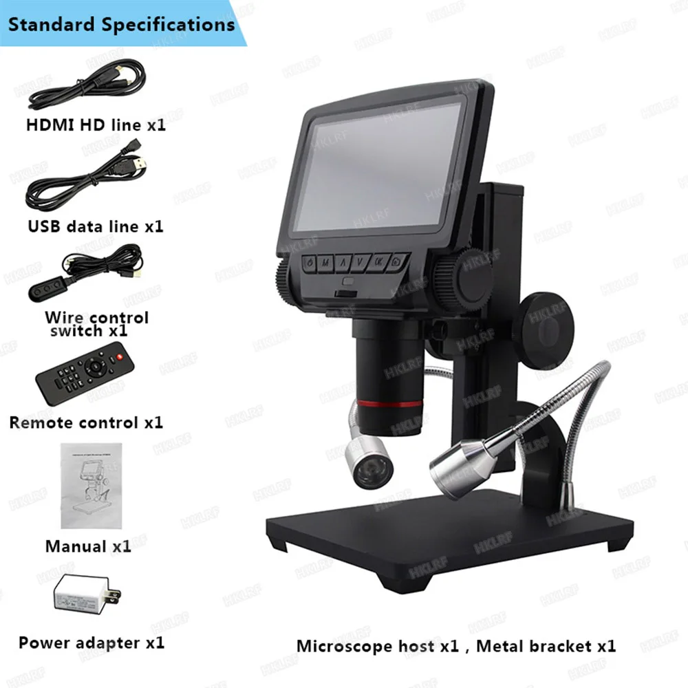 Andonstar ADSM301 ADSM302 5 дюймов Экран совместимому с HDMI/AV дистанционный пульт объективом