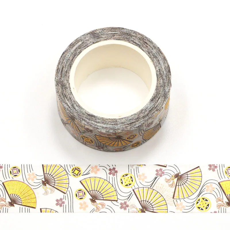 

1PC 20MM*10M Foil Blue lake Swan Decorative Washi Tape Scrapbooking Masking Tape School Office Supply washi tape