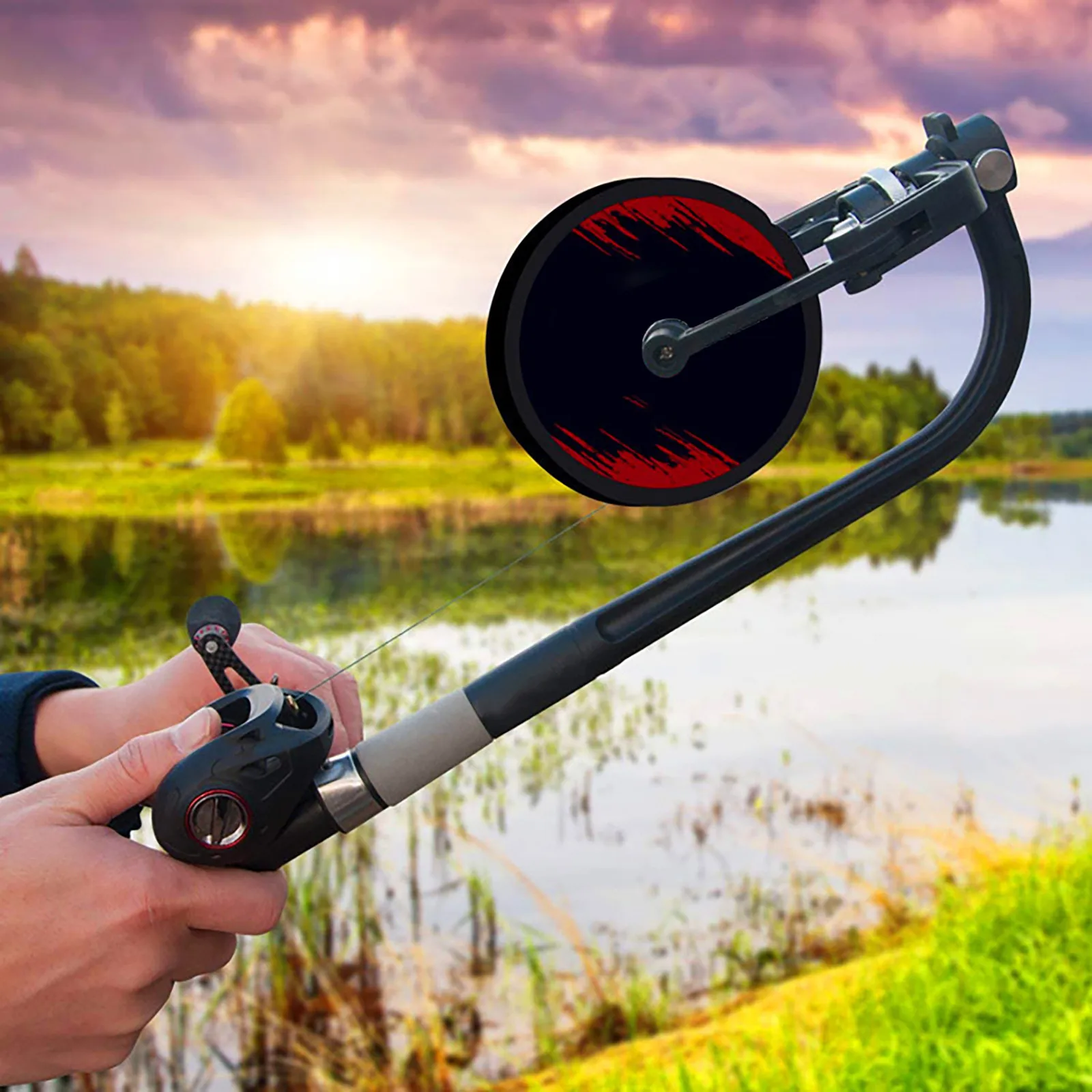 2020 Fishing Line Spooler Winder Portable Reel Spool Spooling Station System For Spinning US Ship | Спорт и развлечения
