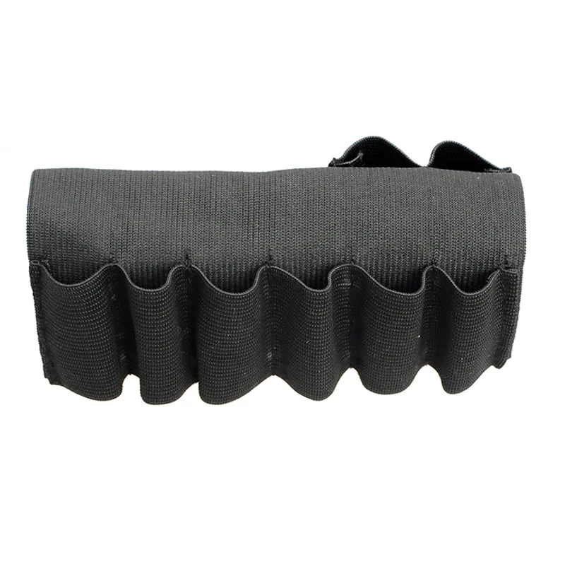 

Tactical 8 Rounds Shell Holders Look&Hoop Military Shotgun Buttstock Hunting Ammo Holder Carrier Cartridge Outdoor 8 Bandolier