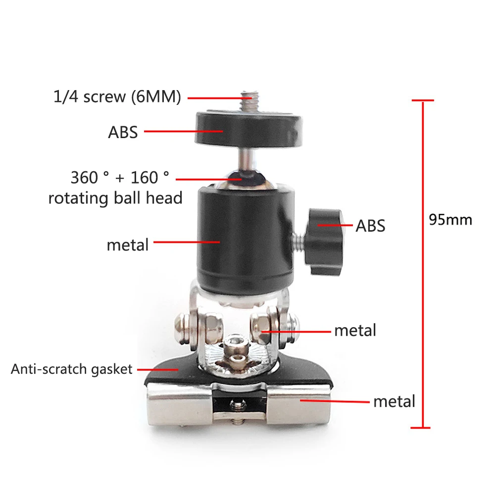 Кронштейн для капота автомобиля TUYU из нержавеющей стали Gopro max hero8765 insta 360 one X/R Yi DJI