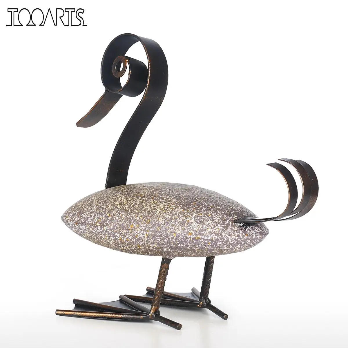 Tooarts украшение утки фигурка животного Реалистичная статуя домашний офисный