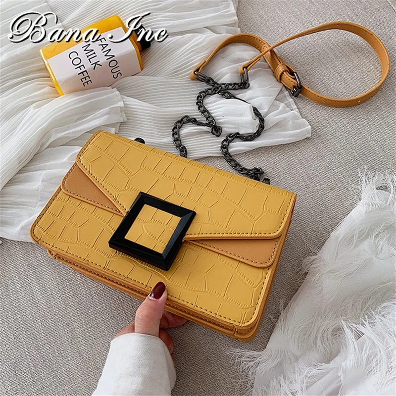 

Модные вместительные сумки на плечо с цепочкой для женщин, сумка из искусственной кожи 2020, Женская Повседневная сумка-мессенджер