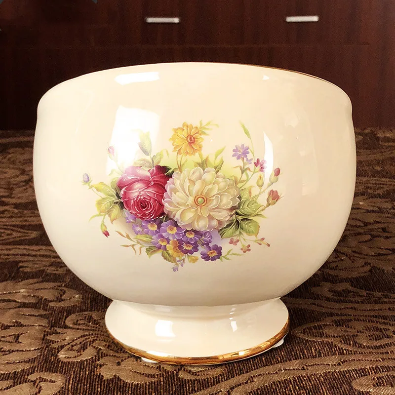 Tabletop Storage Boxes Ceramic Candy Sugar Bowl Key Holder Box Condiment Sundry Case Living-Room Decorations | Дом и сад