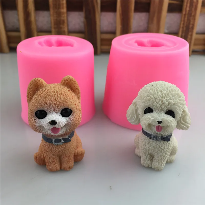

DIY 3D Stereo Cute Teddy Silicone Mold Cake Decorating Tools Aromatherapy Gypsum Modeling Candle Baking Accessories Resin Mould