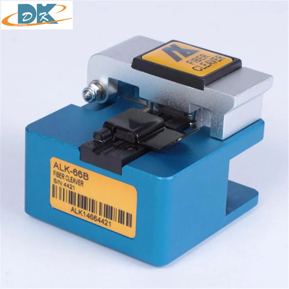 

igh Precision 16 surface blade FTTH Optical Fiber Cleaver ALK 66B 13mm cut lengths fibra optica Cutter For Fiber optic splicer