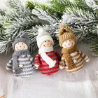 1 шт. рождественские украшения для дома Снеговик Рождественский кулон Рождественская елка украшение Рождественские подарки Navidad 2020 счастливый новый год