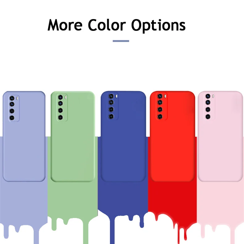 skin friendly case for huawei nova 7 7i 7 se 8i 8 pro liquid silicone case huawei nova 7 soft tpu microfiber cover huawei nova 8 free global shipping