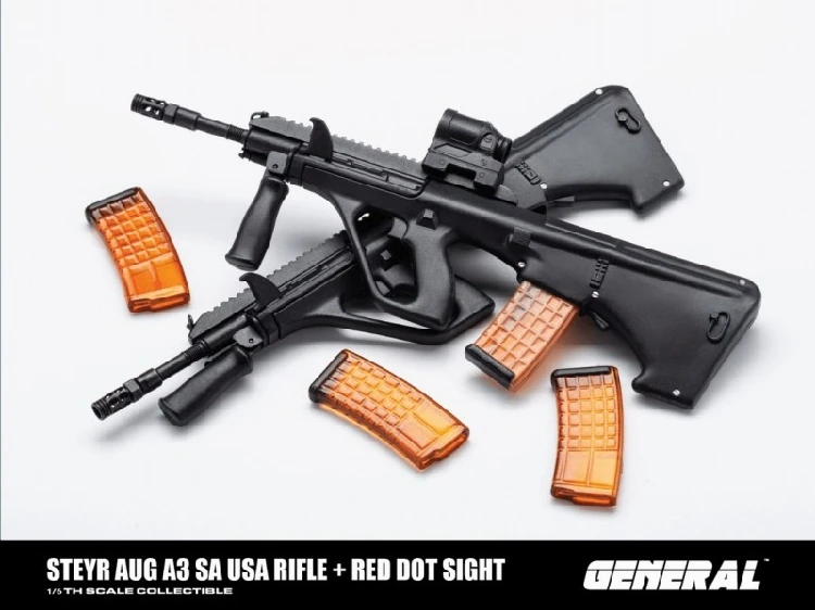 

GENERAL (GA-003) 1/6 scale AUG A3SA automatic rifle model is not a real gun and cannot be fired